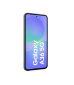 displays the Samsung Galaxy A36 5G smartphone