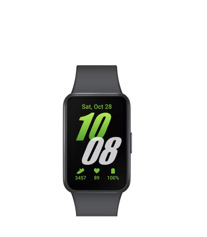 Samsung Galaxy Fit3 Smart Fitness Tracker – Black (UK Version, 3-Year Warranty)