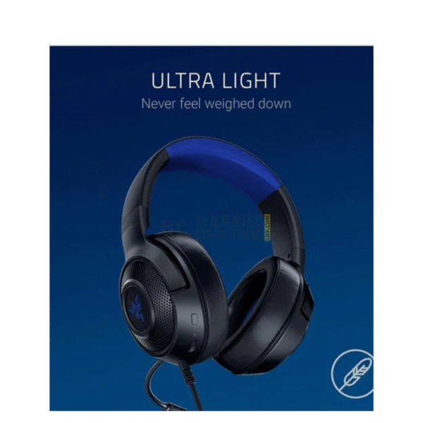 Razer Kraken V3 X, an ultra-light USB PC gaming headset.